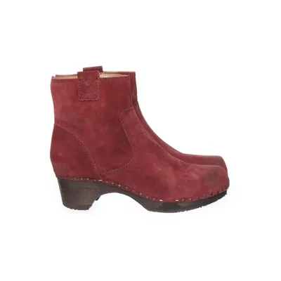 Heeled boots (Red) from SOFTCLOX Leather