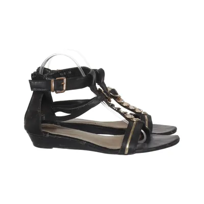 Sandales gladiateur (Noir) de Top Girl