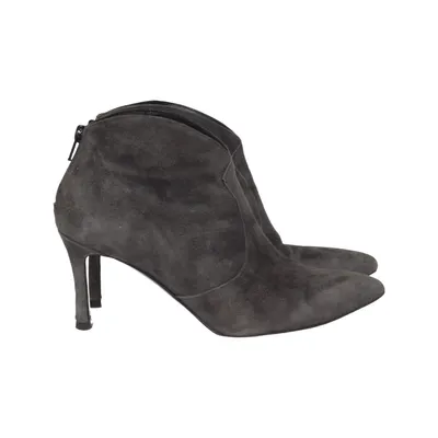 Heeled boots (Gray) from Guglielmo Rotta Leather