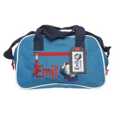 Schoudertas (Blauw) van Emil i Lönneberga