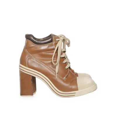 Bottes à talons (Marron, Beige) de TY