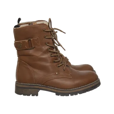 Laced boots (Brown) from DinSko