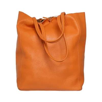 Handbag (Orange) Leather
