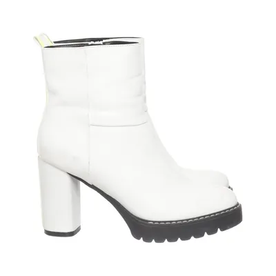 Heeled boots (White) from Star Collection