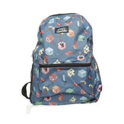 Ryggsäck (Blå, Flerfärgad) från Minecraft Polyester