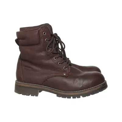 Laced boots (Brown) from Linear