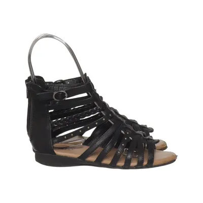 Gladiator sandalen (Zwart) van Zoey