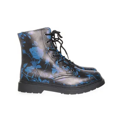 Laced boots (Blue, Black) from Rogue and Wolf