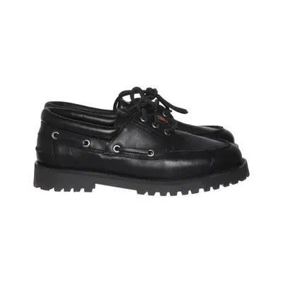 Chaussures de bateau (Noir) de Pavement Cuir
