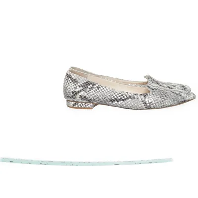 Ballerines (Argent) de Dune London