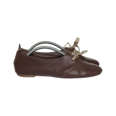 Ballet flats (Brown) from Lili Mill Leather