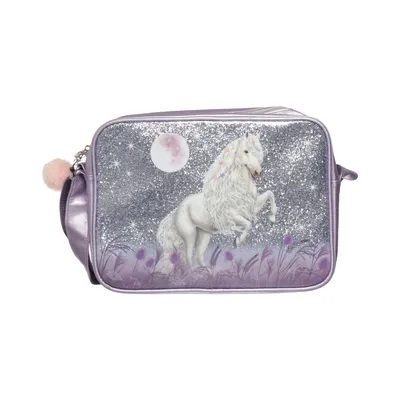 Shoulder-bag (Purple) from Miss Melody Polyester, Polyurethane