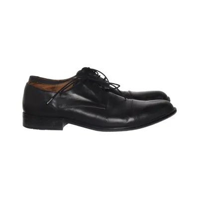Derby shoes (Black) from Manz Leather