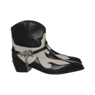 Cowboyboots (Svart, Vit) från Fabienne Chapot