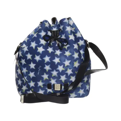 Shoulder-bag (Blue, Multicolored) from Save My Bag Elastane, Polyester