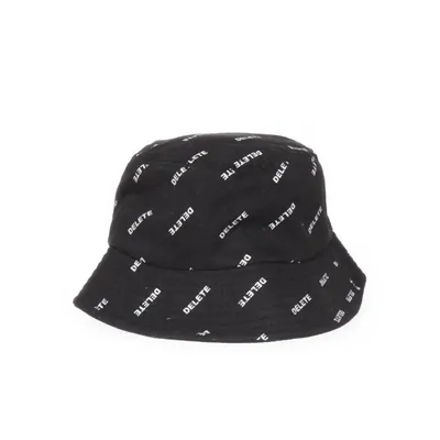 Bucket hat (Zwart) Katoen