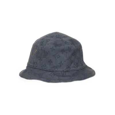 Bucket hat (Blauw) van Louis Vuitton Katoen