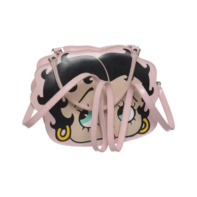 Axelremsväska (Rosa, Svart) från Betty Boop