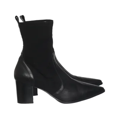 Bottes à talons (Noir) de Brenda Zaro Cuir