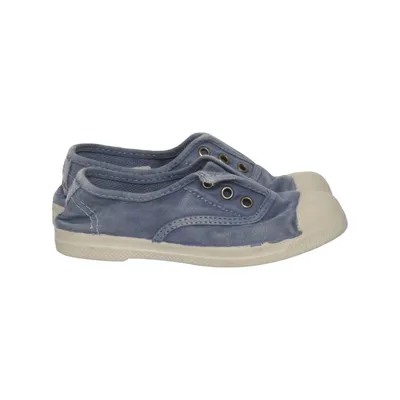 Chaussures en toile (Bleu) de Natural World Coton biologique