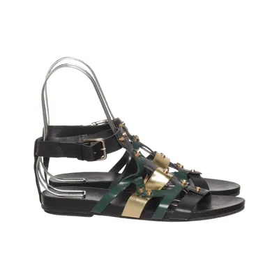 Sandaler (Svart, Grön, Guldfärgad) från Vic Skinn