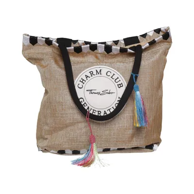 Sac de plage (Beige, Noir, Blanc) de Thomas Sabo Coton, Polyester