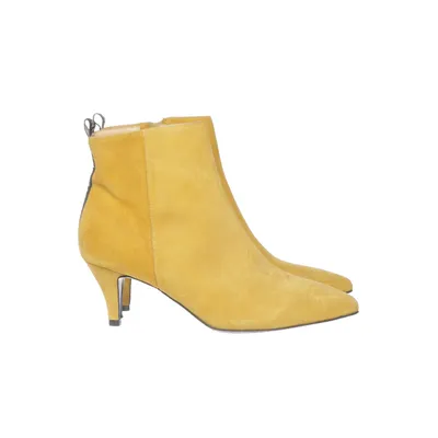 Heeled boots (Yellow) from Nude of Scandinavia