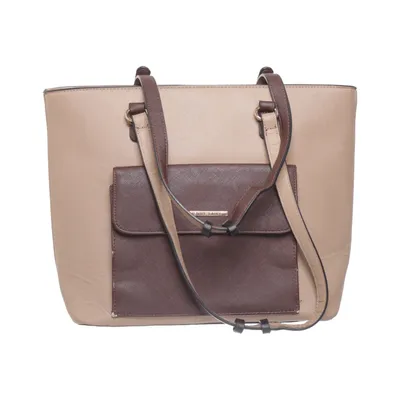 Sac à main (Beige, Marron) de Jenny Fairy Polyester, Polyuréthane