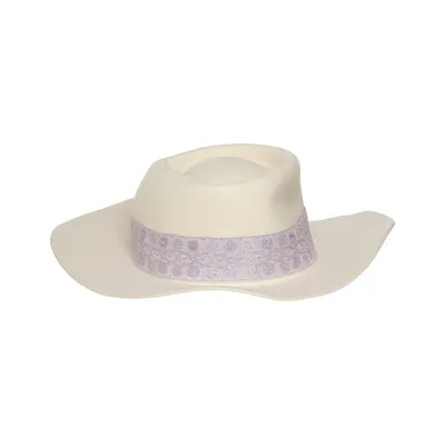 Chapeau en feutre (Beige) de Lack of Color Laine