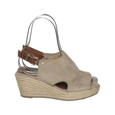 Kilehælssko (Beige, Brun) fra Linear of Sweden