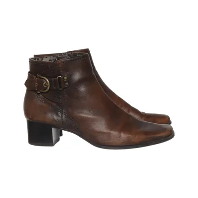Bottes à talons (Marron) de Alessandro Bonciolini Cuir