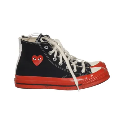 Canvas sko (Sort, Rød, Hvid) fra Converse