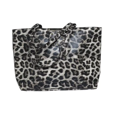 Handväska (Grå, Svart, Vit) från Guess Bomull, Polyester, Polyuretan
