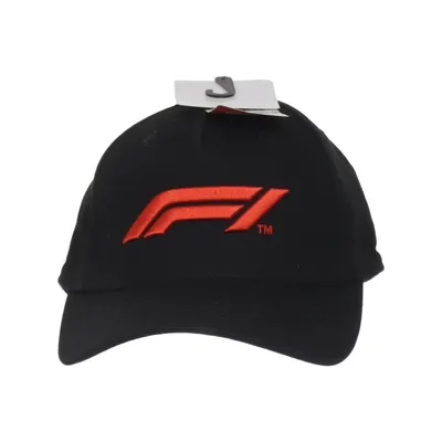 Baseball cap (Black) from Formula 1 Cotton, Polyester