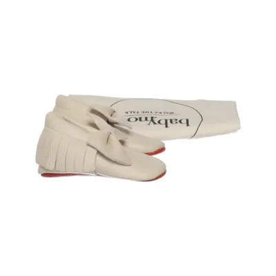 Tossor (Beige, Röd) från Baby Mocs Skinnimitation