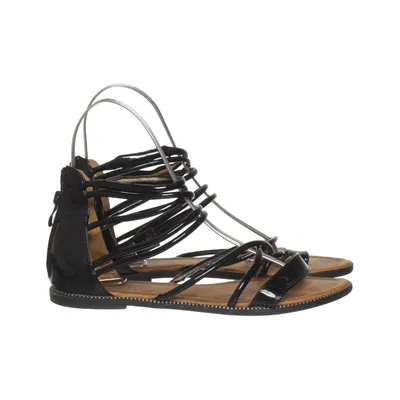 Sandalen (Zwart) van Forever Polyurethaan