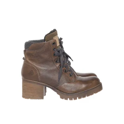 Heeled boots (Brown, Green) from Boxer