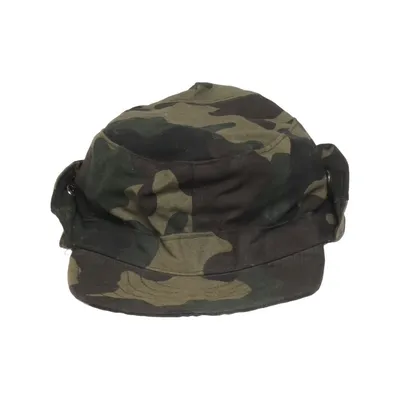 Military hat (Green, Multicolored) from Tyfon Cotton