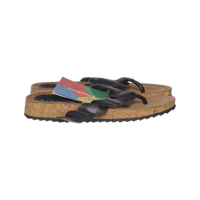 Tongs (Noir, Marron) de Lazamani Cuir
