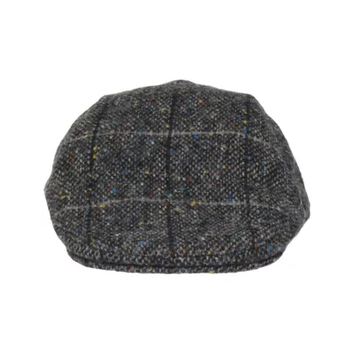 Flat cap (Blå, Flerfärgad) från Magee Polyester, Ull