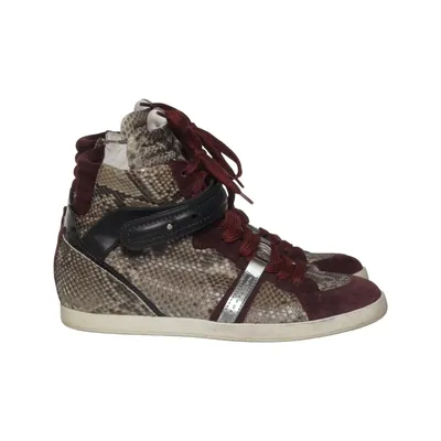 Chaussures de basketball (Gris, Violet, Argent) de Barbara Bui
