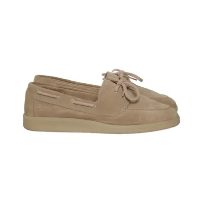 Bootschoenen (Beige) van Tamaris Leer