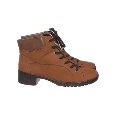 Ankle boots (Brown) from Jenny Leather, Suede