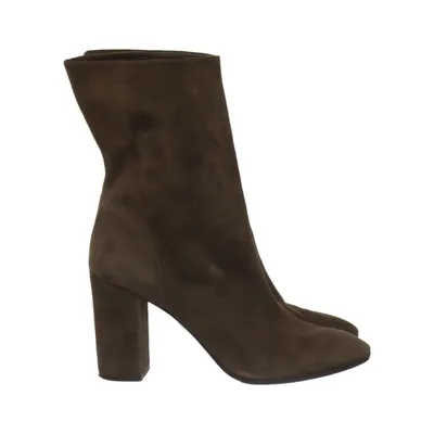 Bottes à talons (Marron) de Aquazzura Cuir