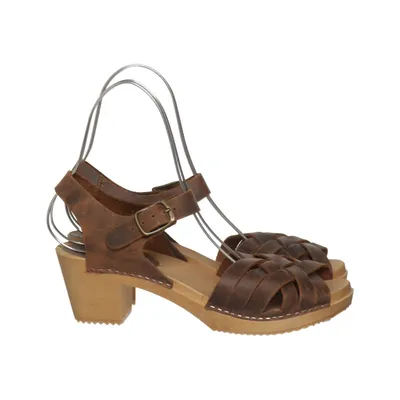 Sabots (Marron) de Moheda Cuir