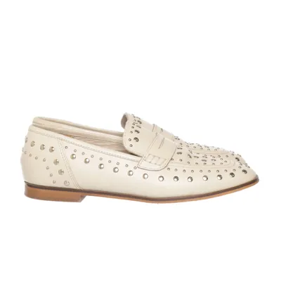 Loafers (Beige) van Sacha Leer