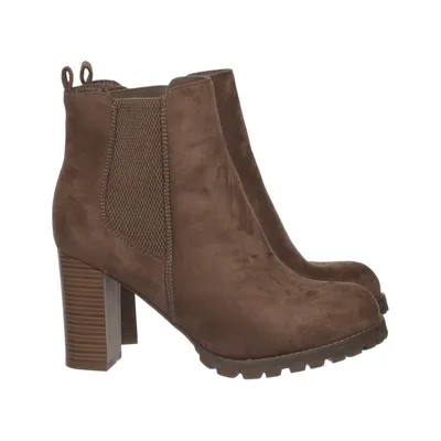 Heeled boots (Brown) from Jumex