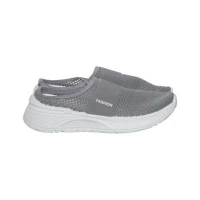 Chaussures d'été en toile (Gris)