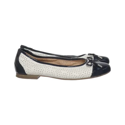Ballerina's (Wit, Blauw) van Zanon & Zago Leer