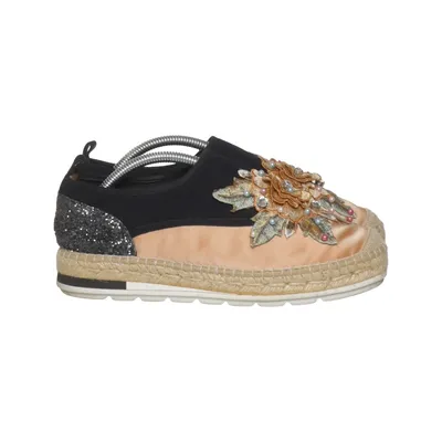 Espadrilles (Pink, Black, Multicolored) from Kanna Leather